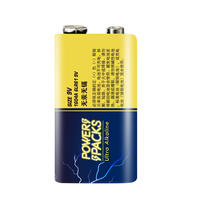 Power Packs 9V Alkaline Battery 2 Pack