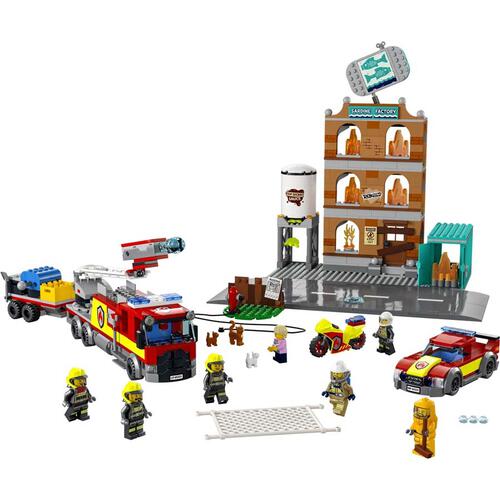 LEGO乐高城市系列 60321 英勇消防队