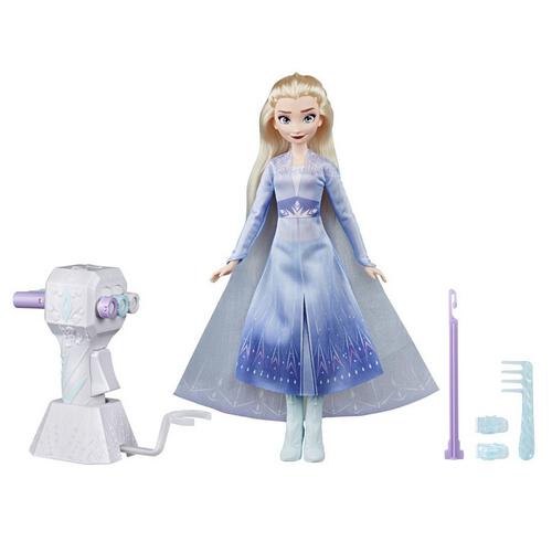 Disney Frozen迪士尼冰雪奇缘2发型沙龙娃娃系列 随机发货