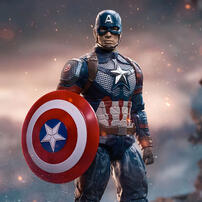 Marvel Avengers漫威复仇者联盟  7 寸美国队长