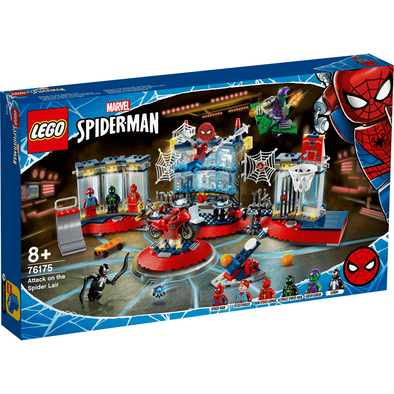 LEGO乐高 漫威超级英雄系列 76175 蜘蛛侠基地攻击