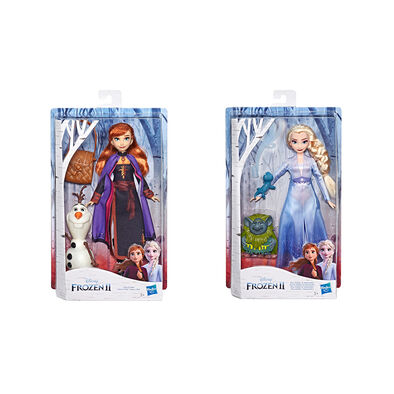 Disney Frozen迪士尼冰雪奇缘2时尚玩偶故事系列 随机发货