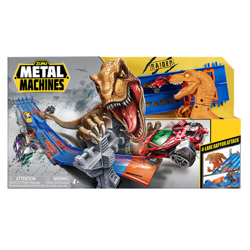 Metal Machines S-Playsett-Series 1 4-Lane Madness Bulk 4pcs
