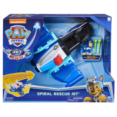 Paw Patrol Vhc Spiral Rescue Jet