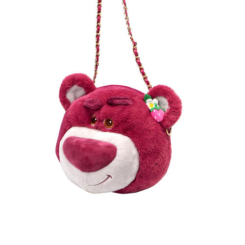 Disney迪士尼草莓熊链条包