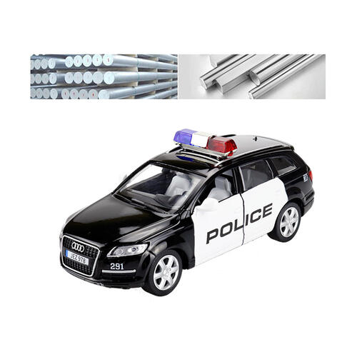 Ling Li Bao 1:32 Audi Q7 Police Car - Assorted