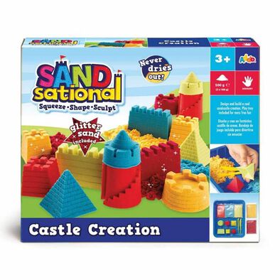 Sandsational 玩具城堡太空沙玩具套装 