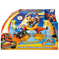 Blaze And The Monster Machines Blaze Flaming Volcano Jump