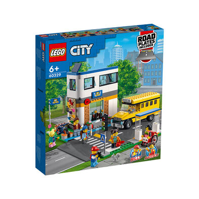 LEGO乐高城市系列 60329 上学日