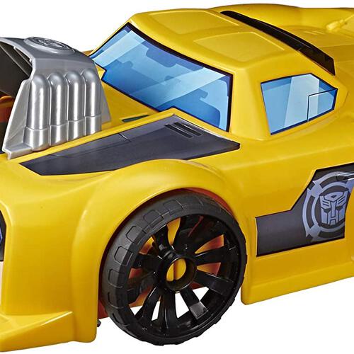 Transformers变形金刚 儿乐宝英雄变形金刚救援机械人学院大黄蜂追踪塔 2 合 1 玩具套装