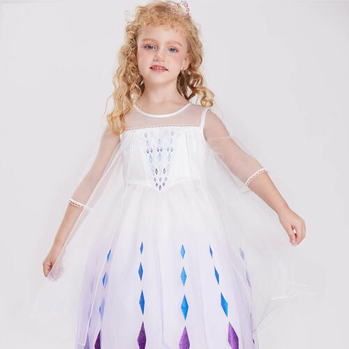 Disney Frozen Elsa White Dress - Assorted 