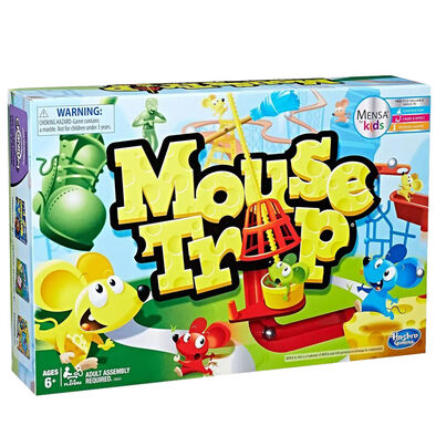 Hasbro Gaming孩之宝游戏 Mousetrap 经典智力捕鼠游戏