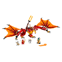 LEGO乐高 幻影忍者系列 71753 烈焰神龙的攻击 