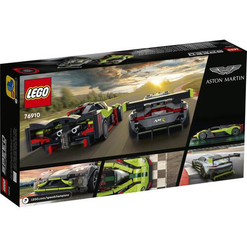 LEGO Speed Champions Aston Martin Valkyrie AMR Pro And Aston Martin Vantage GT3 76910