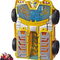 Transformers变形金刚 儿乐宝英雄变形金刚救援机械人学院大黄蜂追踪塔 2 合 1 玩具套装