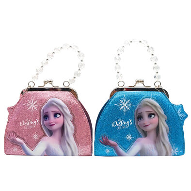 Disney Frozen迪士尼冰雪奇缘2手拎包-艾莎/粉色/蓝色 随机发货