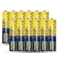 Power Packs Aaa Alkaline Battery 12 Pieces