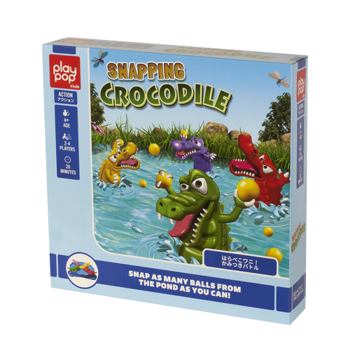 Play Pop Snapping Crocodile Action Game