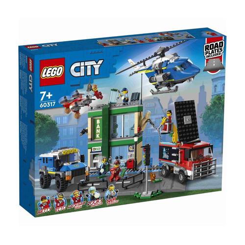 LEGO乐高城市系列 60317 警察银行大追捕
