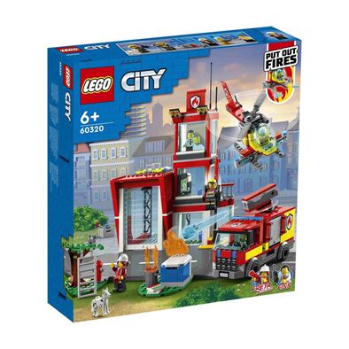 LEGO乐高城市系列 60320 消防局紧急行动