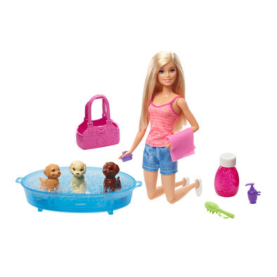 Barbie芭比之宠物沐浴组合