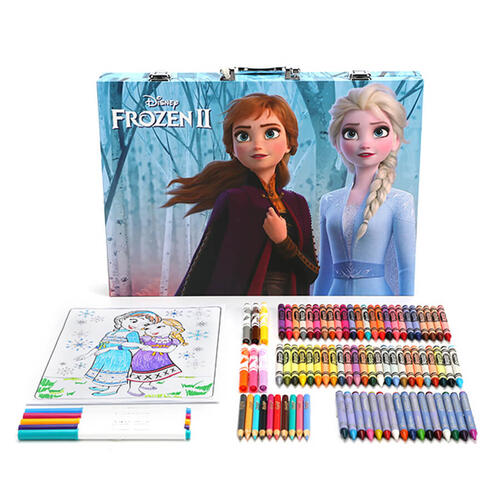 Crayola绘儿乐 迪士尼 冰雪奇缘2创意展现艺术珍藏礼盒