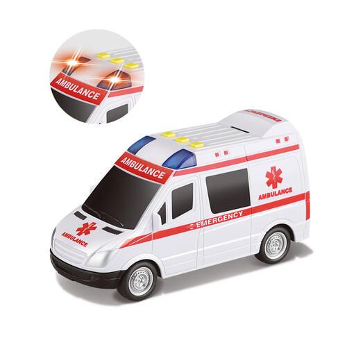 P&C Toys Sound And Light Toy Car City Rescue - Aassorted