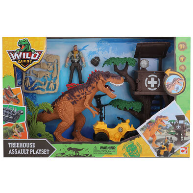 Wild Quest Dino 动物奇趣系列-恐龙丛林套装