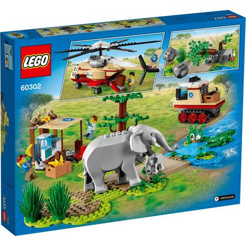LEGO乐高 城市系列 60302 野生动物救援行动 