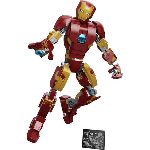 LEGO乐高漫威超级英雄系列 76206 钢铁侠人偶 