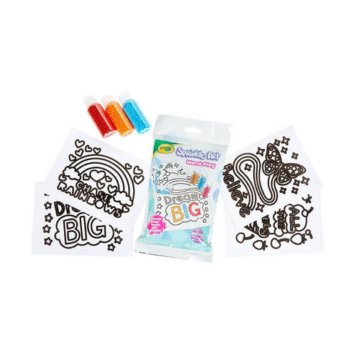 Crayola Sprinkle Art Say What Activity Kit