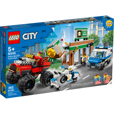 LEGO乐高城市系列 60245 巨轮越野车大劫案