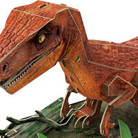 Cubicfun乐立方 《国家地理》3D恐龙立体拼图-迅猛龙