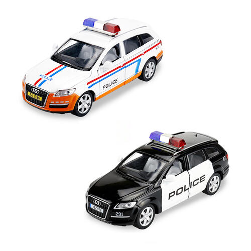 Ling Li Bao 1:32 Audi Q7 Police Car - Assorted