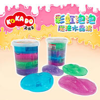 Kokado高佳多 彩虹泡泡魔法水晶泥 1个 随机发货