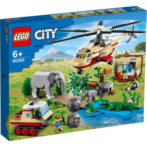 LEGO乐高 城市系列 60302 野生动物救援行动 