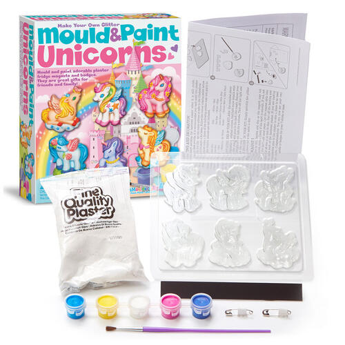 4M Moul & Paint Glitter Unicorns