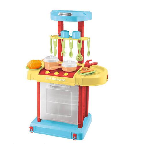 Just Like Home Foldable Kitchen Playset