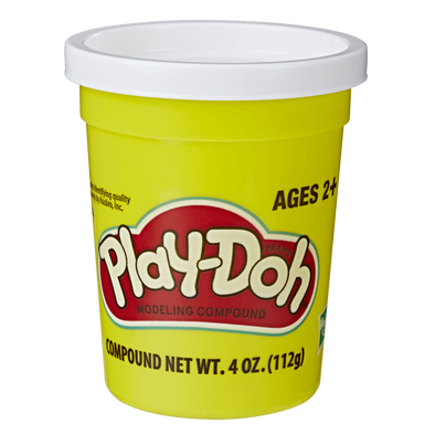 Play-Doh培乐多 单杯装白色