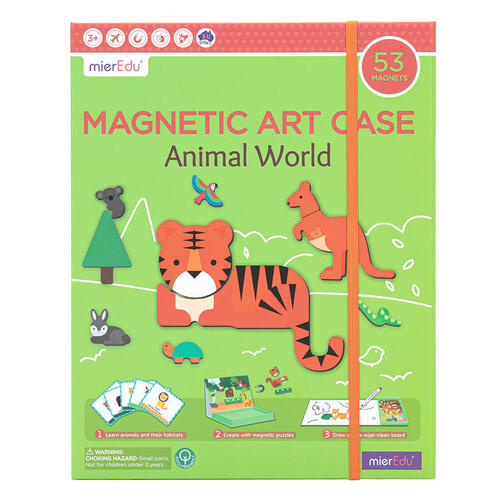 Mieredu 新版磁力艺术盒-动物