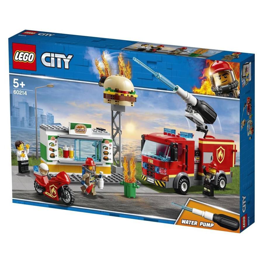 for sale online LEGO Burger Bar Fire Rescue City Fire 60214