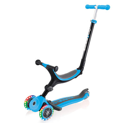 Globber高乐宝五合一儿童三轮折叠滑行车-蓝 