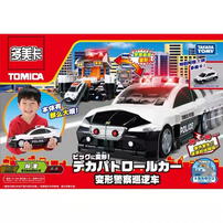 Tomica多美卡 多美卡变形警察巡逻车