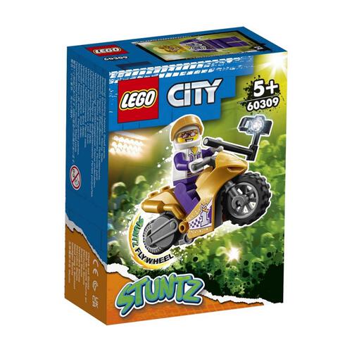 LEGO乐高 城市系列 60309 特技摩托车自拍