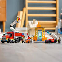 LEGO乐高 城市系列 60282 消防移动指挥车