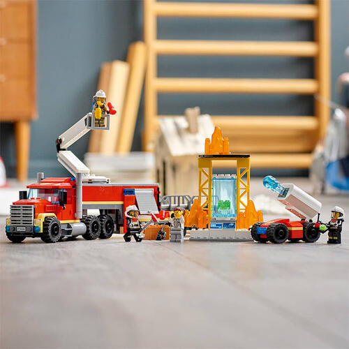 LEGO乐高 城市系列 60282 消防移动指挥车