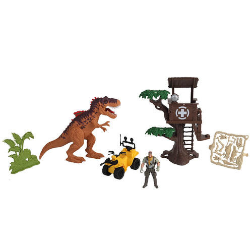 Wild Quest Dino 动物奇趣系列-恐龙丛林套装