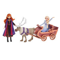 Disney Frozen 2 Sledding Sven And Sisters Elsa And Anna Fashion Dolls
