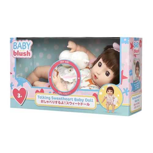 Baby Blush Talking Sweetheart Baby Doll Set