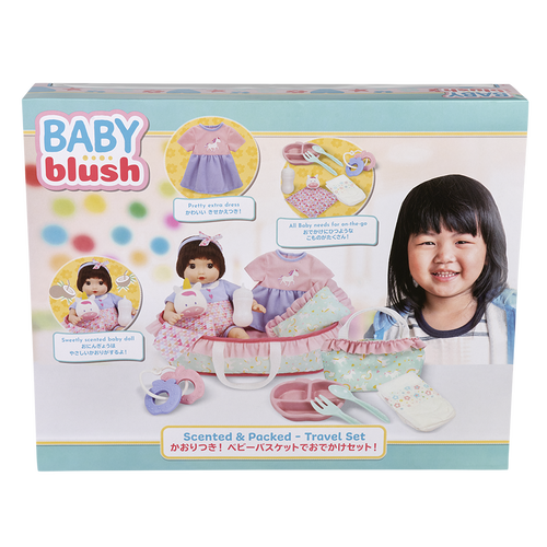 Baby Blush Scented & Packed - Travel Doll Set